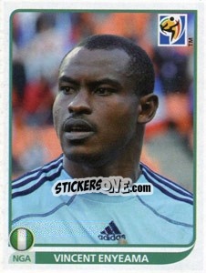Cromo Vincent Enyeama - FIFA World Cup South Africa 2010 - Panini