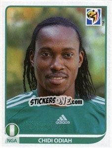 Sticker Chidi Odiah - FIFA World Cup South Africa 2010 - Panini