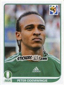 Sticker Peter Odemwingie - FIFA World Cup South Africa 2010 - Panini