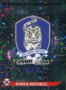 Sticker Team Emblem - FIFA World Cup South Africa 2010 n. 145 - Panini