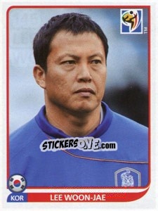 Sticker Lee Woon-Jae - FIFA World Cup South Africa 2010 n. 146 - Panini