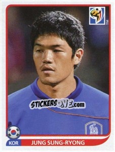 Sticker Jung Sung-Ryong - FIFA World Cup South Africa 2010 - Panini