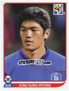 Sticker Jung Sung-Ryong - FIFA World Cup South Africa 2010 n. 147 - Panini