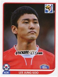 Figurina Lee Jung-Soo - FIFA World Cup South Africa 2010 - Panini