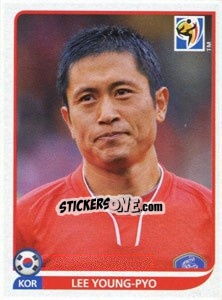 Sticker Lee Young-Pyo - FIFA World Cup South Africa 2010 n. 153 - Panini