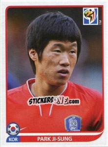 Sticker Park Ji-Sung - FIFA World Cup South Africa 2010 n. 154 - Panini