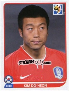 Sticker Kim Do-Heon - FIFA World Cup South Africa 2010 n. 159 - Panini