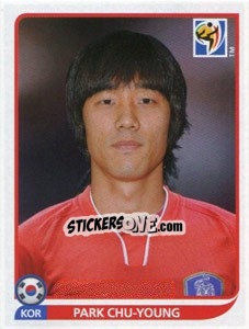 Sticker Park Chu-Young - FIFA World Cup South Africa 2010 - Panini