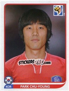 Sticker Park Chu-Young - FIFA World Cup South Africa 2010 n. 161 - Panini