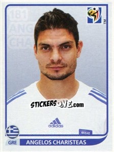 Sticker Angelos Charisteas - FIFA World Cup South Africa 2010 - Panini