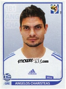 Cromo Angelos Charisteas - FIFA World Cup South Africa 2010 - Panini