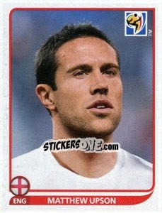 Figurina Matthew Upson - FIFA World Cup South Africa 2010 - Panini