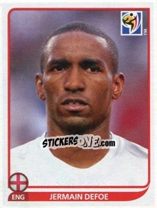 Cromo Jermain Defoe - FIFA World Cup South Africa 2010 - Panini