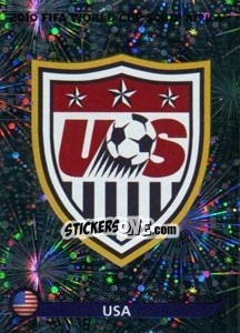 Sticker Team Emblem - FIFA World Cup South Africa 2010 n. 202 - Panini