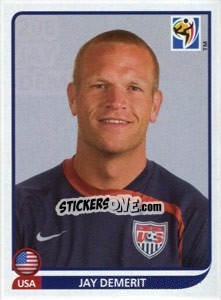 Cromo Jay Demerit - FIFA World Cup South Africa 2010 - Panini