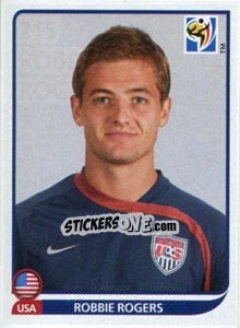 Sticker Robbie Rogers - FIFA World Cup South Africa 2010 - Panini