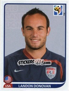 Sticker Landon Donovan - FIFA World Cup South Africa 2010 - Panini