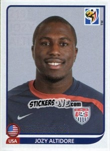 Sticker Jozy Altidore - FIFA World Cup South Africa 2010 - Panini