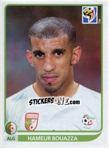 Sticker Hameur Bouazza - FIFA World Cup South Africa 2010 - Panini