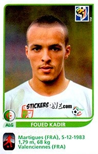 Sticker Foued Kadir