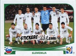 Sticker Team Photo - FIFA World Cup South Africa 2010 - Panini