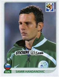 Sticker Samir Handanovic - FIFA World Cup South Africa 2010 n. 241 - Panini