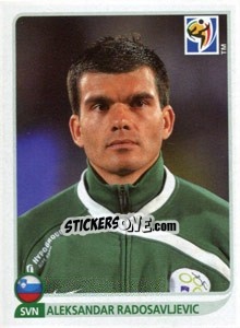 Cromo Aleksandar Radosavljevic - FIFA World Cup South Africa 2010 - Panini