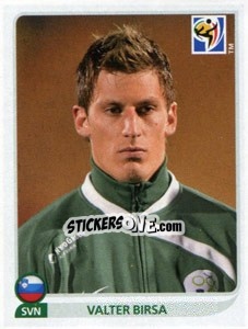 Sticker Valter Birsa - FIFA World Cup South Africa 2010 - Panini