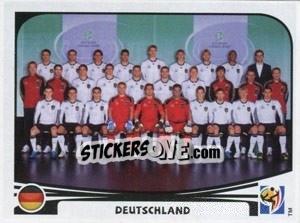 Figurina Team Photo - FIFA World Cup South Africa 2010 - Panini