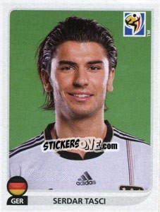 Sticker Serdar Tasci - FIFA World Cup South Africa 2010 - Panini