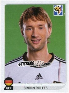Sticker Simon Rolfes - FIFA World Cup South Africa 2010 - Panini