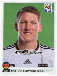 Sticker Bastian Schweinsteiger - FIFA World Cup South Africa 2010 n. 270 - Panini