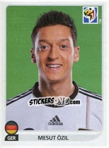 Sticker Mesut Özil - FIFA World Cup South Africa 2010 - Panini