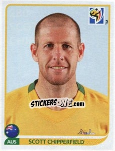 Cromo Scott Chipperfield - FIFA World Cup South Africa 2010 - Panini