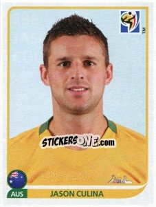 Figurina Jason Culina - FIFA World Cup South Africa 2010 - Panini