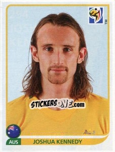 Sticker Joshua Kennedy - FIFA World Cup South Africa 2010 n. 294 - Panini