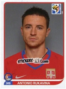 Sticker Antonio Rukavina - FIFA World Cup South Africa 2010 n. 302 - Panini
