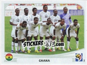 Sticker Team Photo - FIFA World Cup South Africa 2010 - Panini