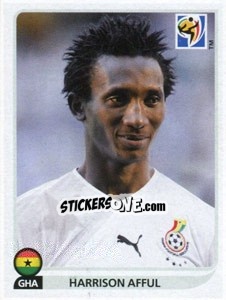 Sticker Harrison Afful - FIFA World Cup South Africa 2010 n. 321 - Panini