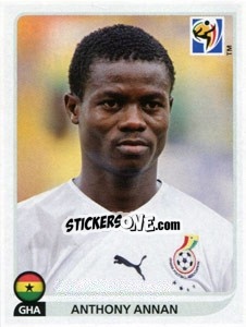 Sticker Anthony Annan - FIFA World Cup South Africa 2010 n. 326 - Panini