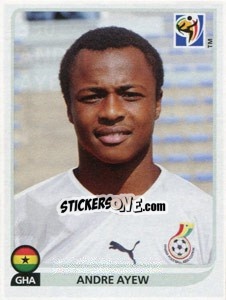 Sticker Andre Ayew - FIFA World Cup South Africa 2010 n. 330 - Panini