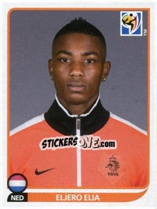 Figurina Eljero Elia - FIFA World Cup South Africa 2010 - Panini