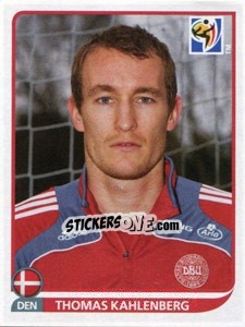 Figurina Thomas Kahlenberg - FIFA World Cup South Africa 2010 n. 365 - Panini