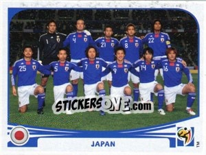Sticker Team Photo - FIFA World Cup South Africa 2010 - Panini