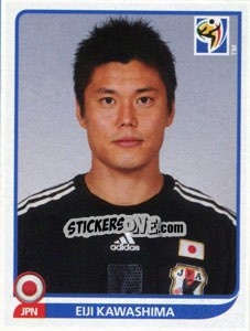 Sticker Eiji Kawashima - FIFA World Cup South Africa 2010 n. 374 - Panini