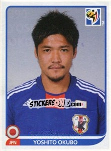 Sticker Yoshito Okubo - FIFA World Cup South Africa 2010 n. 390 - Panini