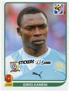 Sticker Idriss Kameni - FIFA World Cup South Africa 2010 n. 393 - Panini
