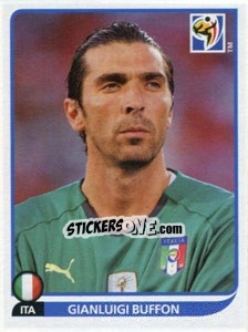 Sticker Gianluigi Buffon - FIFA World Cup South Africa 2010 n. 412 - Panini