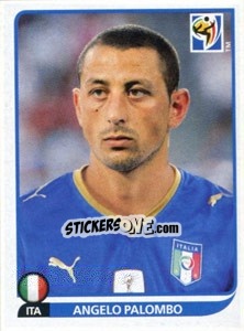 Cromo Angelo Palombo - FIFA World Cup South Africa 2010 - Panini