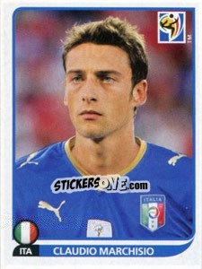 Sticker Claudio Marchisio - FIFA World Cup South Africa 2010 n. 423 - Panini